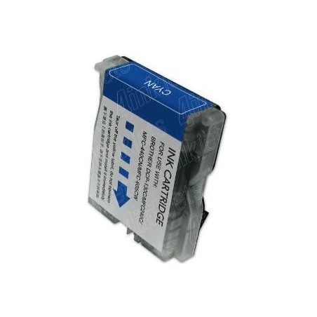 Compativel 38ML Brother  LC51 LC970 LC1000 Azul