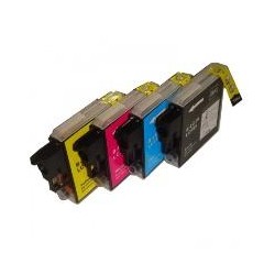 20ml par Dcp J315W,Mfc J410,Dcp J125,J515W,Mfc J265W.Amarelo