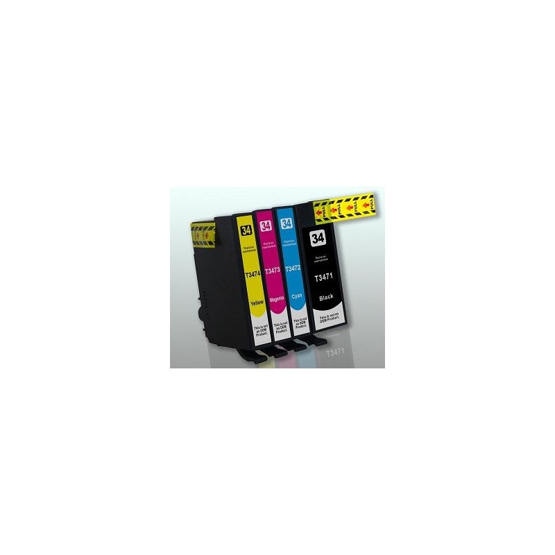 12Ml Yellow para Workforce WF-3720DWF / WF-3725DWF-0.95K