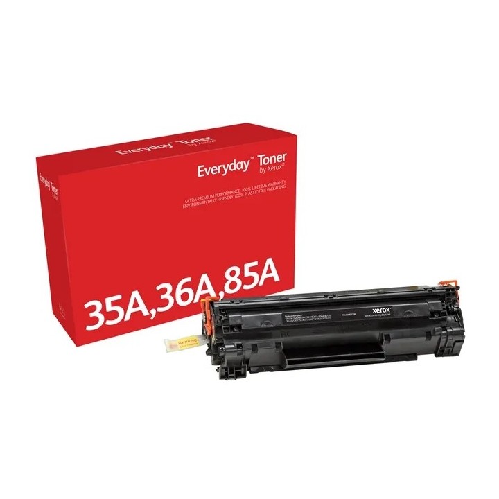 Xerox Everyday HP CE285A/CB435A/CB436A Preto Toner Compatível