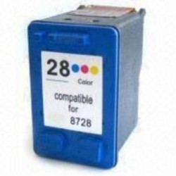 21ML Cores para HP DeskJet 3320/3325/3420/3425 - C8728A  28