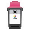 40ml. para Lexmark 150c, 1000, 1100, 1020, 2030,Cores N.80