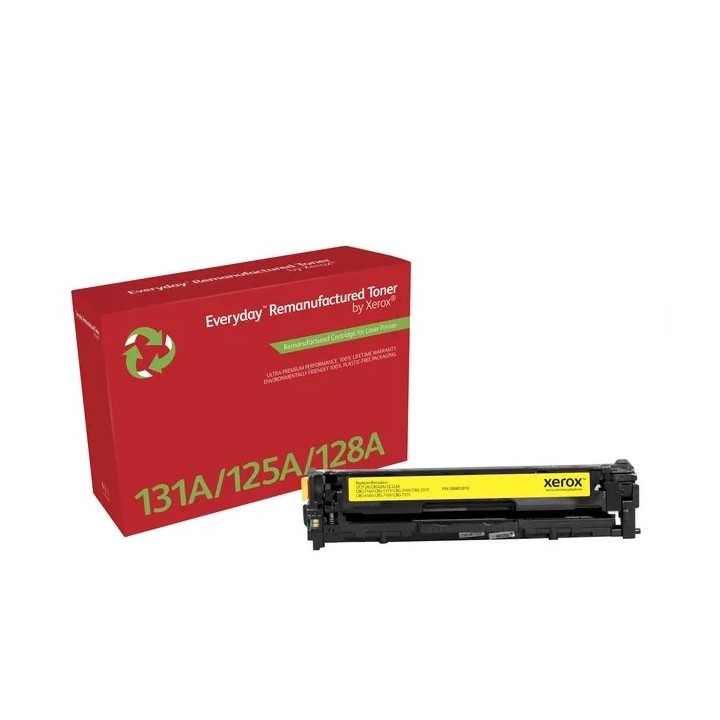 Xerox Everyday HP CB542A/CE322A/CF212A Amarelo Toner Remanufaturado