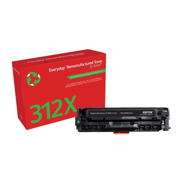 Xerox Everyday HP CF380X Preto Toner Remanufaturado