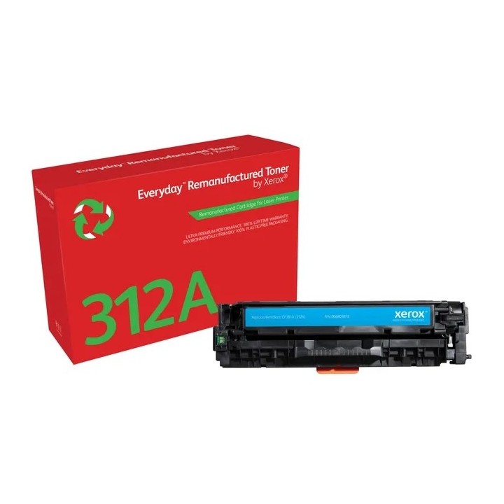 Xerox Everyday HP CF381A Ciano Toner Remanufaturado