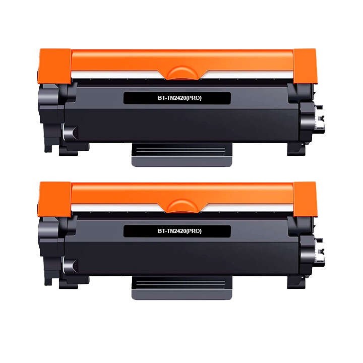 Brother TN2420/TN2410 Preto Pack de 2 Toners Compatíveis