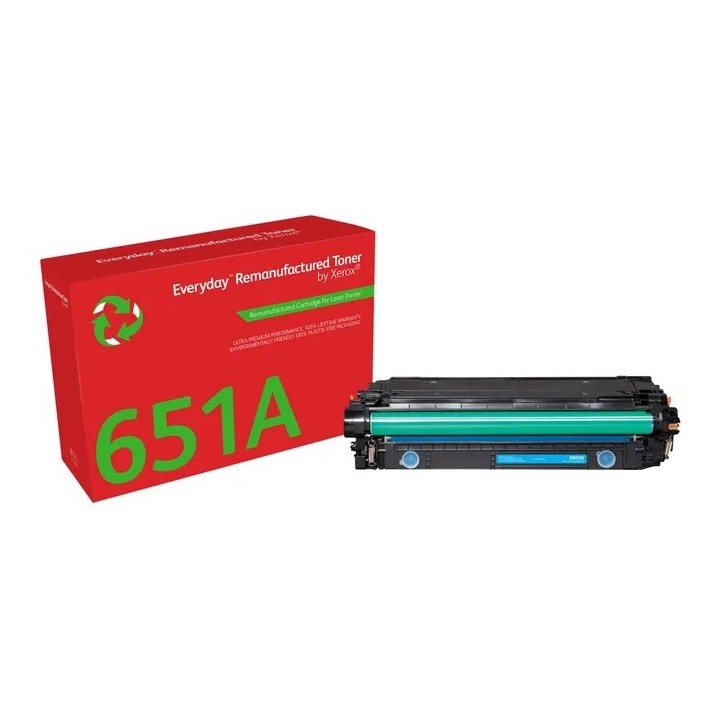 Xerox Everyday HP CE341A/CE741A/CE271A Ciano Toner Remanufaturado