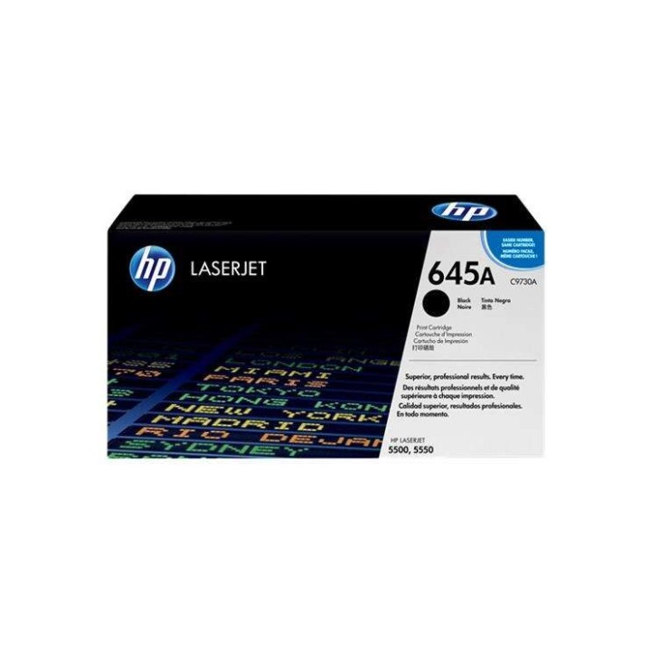HP C9730A Preto Toner Original - 645A