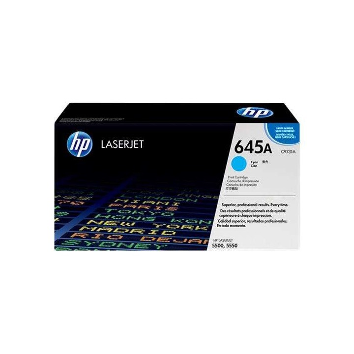 HP C9731A Ciano Toner Original - 645A