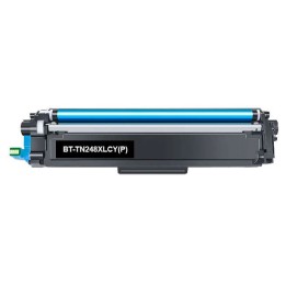 Brother TN248XL Ciano Toner Compatível - Substitui TN248XLC