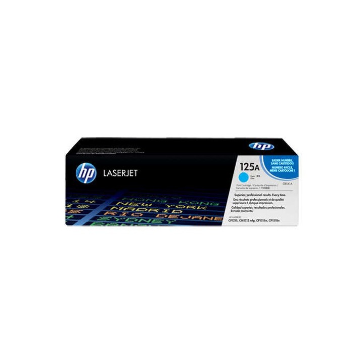 HP CB541A Ciano Toner Original - 125A