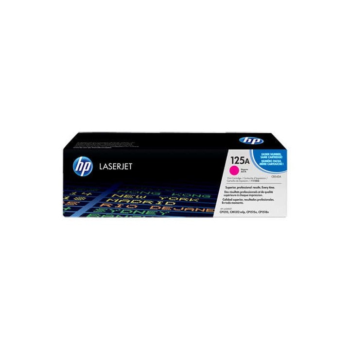 HP CB543A Magenta Toner Original - 125A