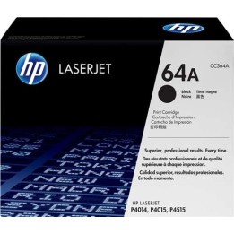 HP CC364A Preto Toner Original - 64A