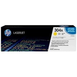 HP CC532A Amarelo Toner Original - 304A