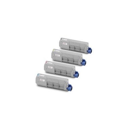Black para Oki C610 N,C610 DN,C610 DTN.8K 44315308