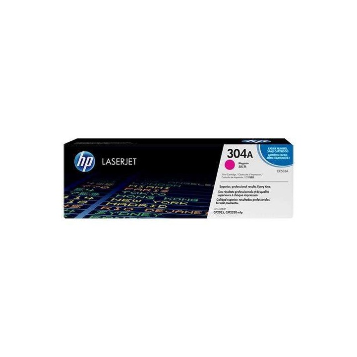HP CC533A Magenta Toner Original - 304A
