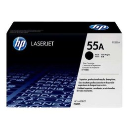 HP CE255A Preto Toner Original - 55A