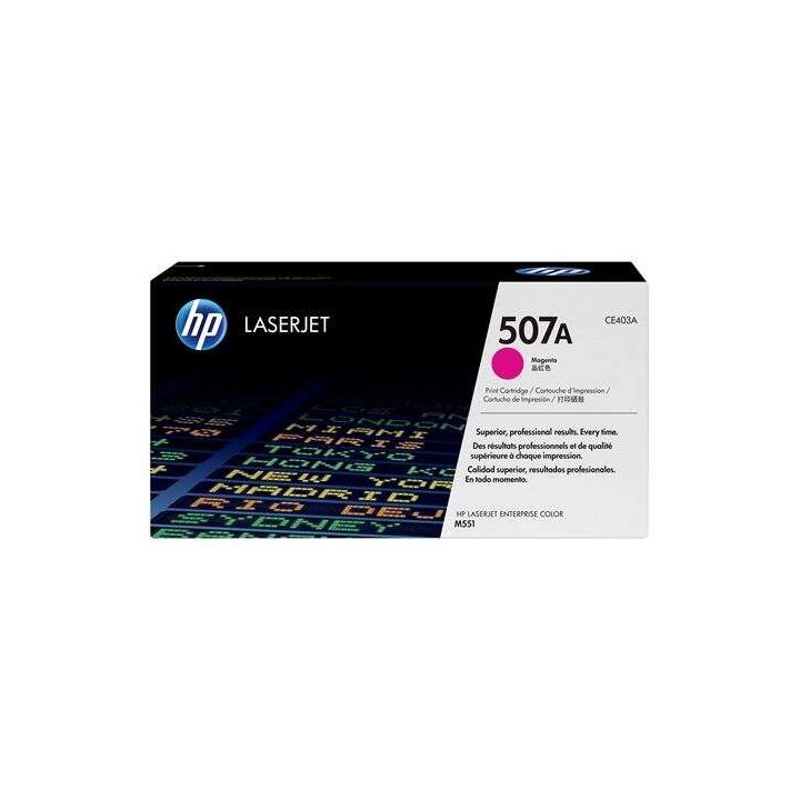 HP CE403A Magenta Toner Original - 507A