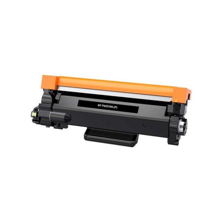 Brother TN2510XL Preto Toner Compatível - Substitui TN2510XL - Alta Ca