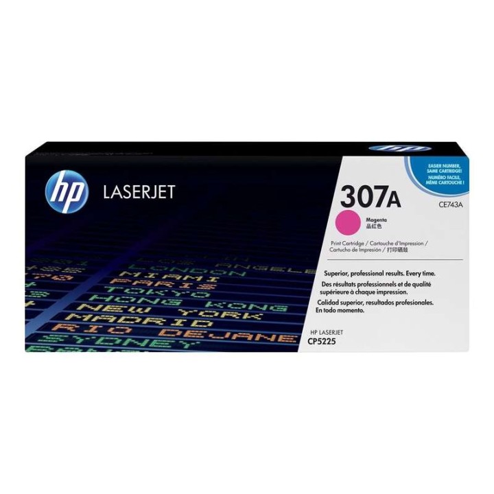 HP CE743A Magenta Toner Original - 307A