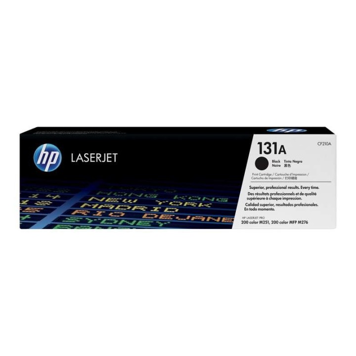 HP CF210A Preto Toner Original - 131A
