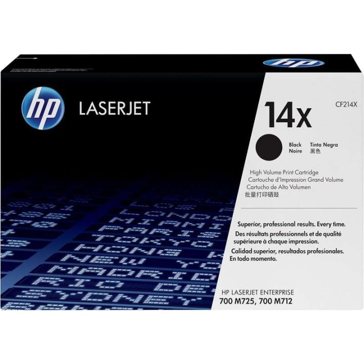 HP CF214X Preto Toner Original - 14X