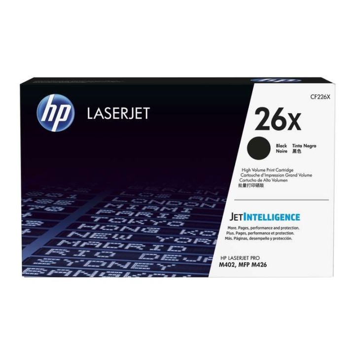 HP CF226X Preto Toner Original - 26X