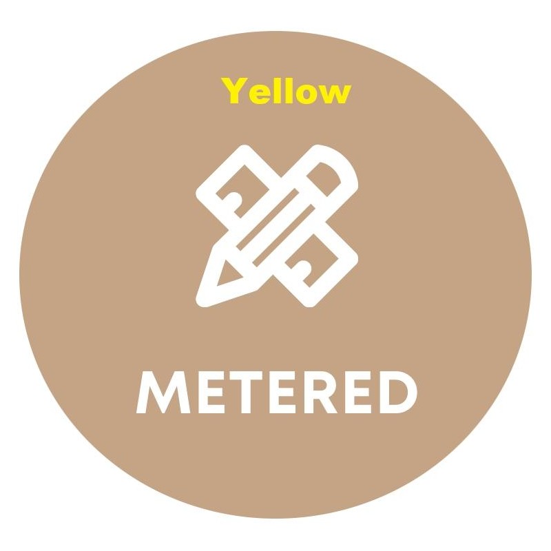Yellow para Metered Color 550,560,570,C60,C70,7965-737K/34K
