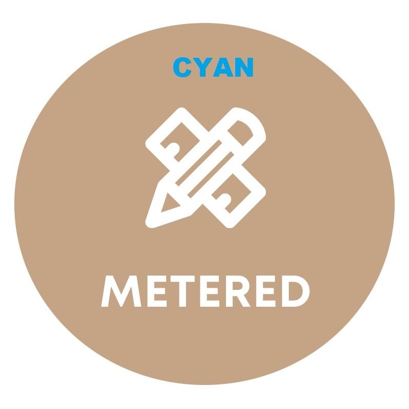 Ciano para Metered Color 550,560,570,C60,C70,7965-737K/34K
