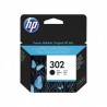 HP 302 Preto Cartucho de Tinta Original - F6U66AE