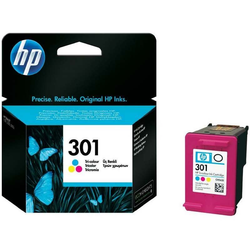 HP 301 Color CH562EE Tinteiro Original