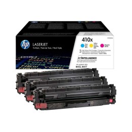 HP CF411X/CF412X/CF413X Pack de 3 Toners Originais - 410X