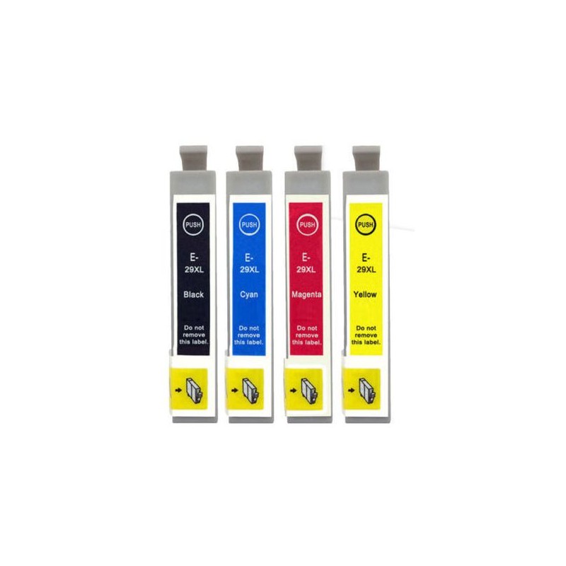 Pack 4 Tinteiros Epson 29XL Compatível (T2991/2/3/4)
