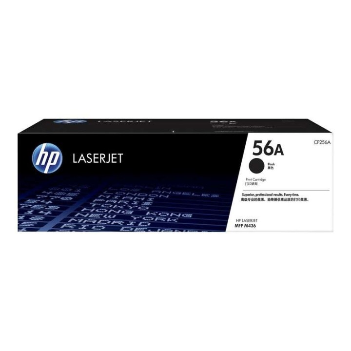 HP CF256A Preto Toner Original - 56A