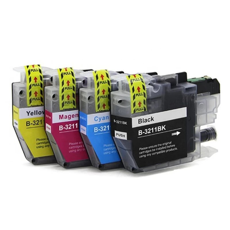 Brother LC-3211 / LC-3213 Conjunto de 4 tinteiros compatíveis