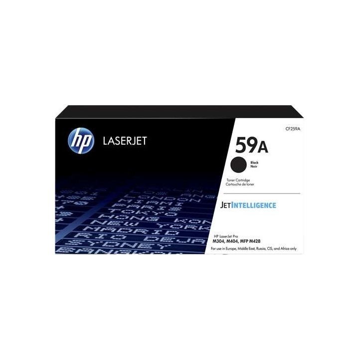 HP CF259A Preto Toner Original - 59A