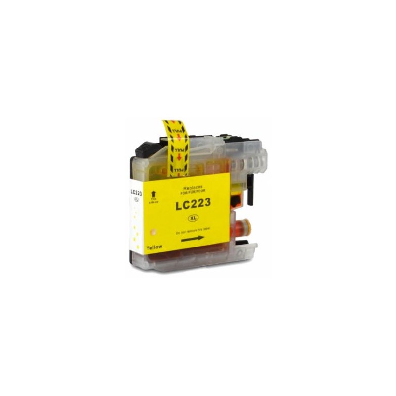 Brother LC223/LC221 Amarelo Cartucho de Tinta Generico
