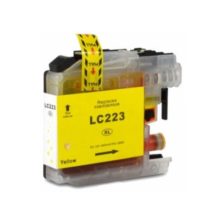 Brother LC223/LC221 Amarelo Cartucho de Tinta Generico