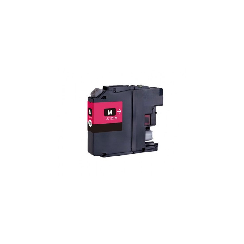 Brother LC12E Magenta tinteiro compatível