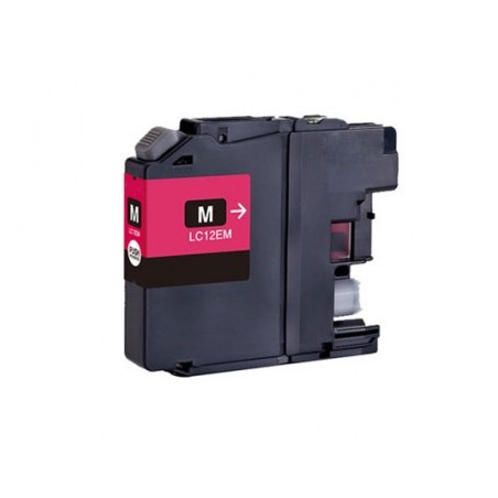 Brother LC12E Magenta tinteiro compatível
