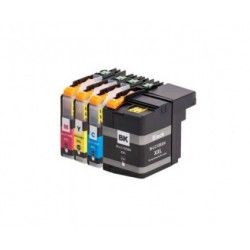 Conjunto 4 Brother LC12E BK...