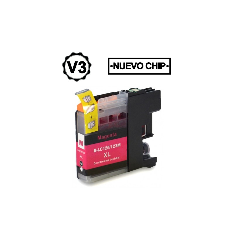 Brother LC125XL Magenta Cartucho de Tinta Generico