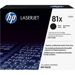 HP CF281X Preto Toner Original - 81X