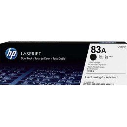 HP CF283A Preto Pack de 2 Toners Originais - 83A