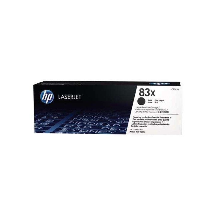 HP CF283X Preto Toner Original - 83X