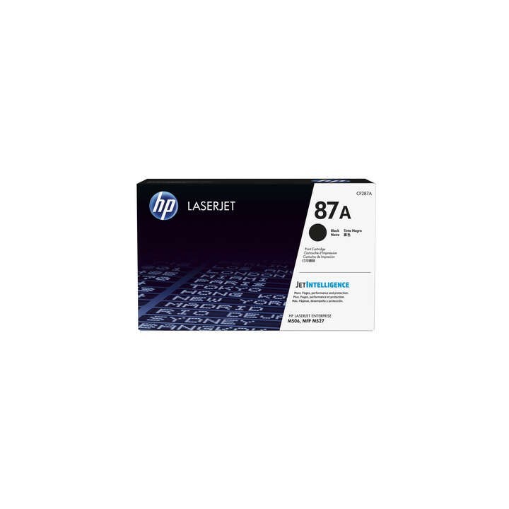 HP CF287A Preto Toner Original - 87A