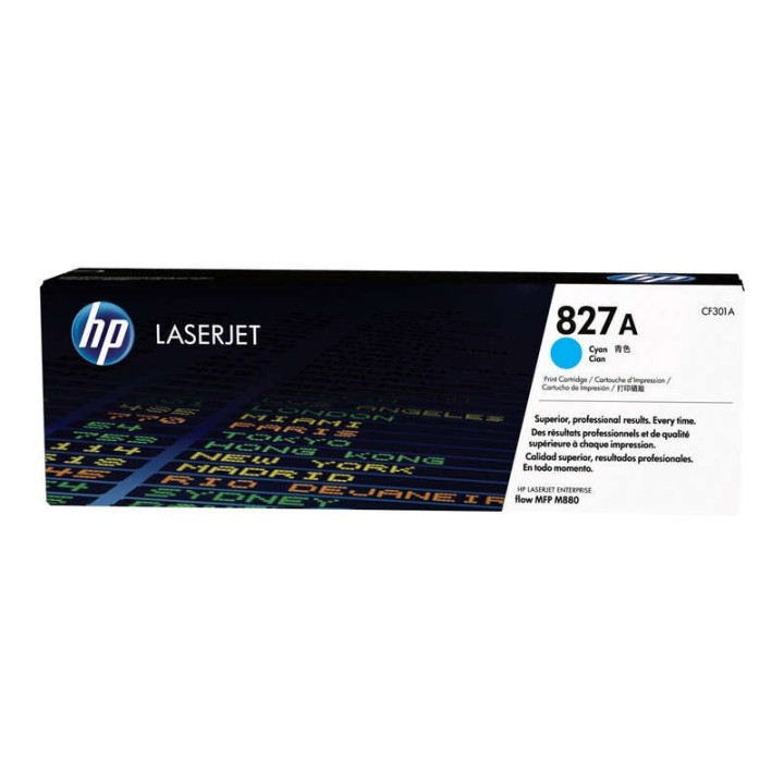 HP CF301A Ciano Toner Original - 827A