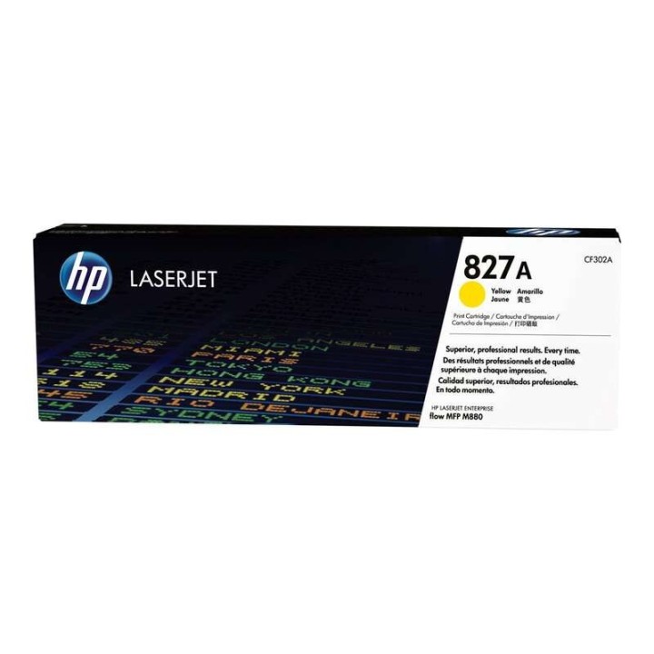 HP CF302A Amarelo Toner Original - 827A