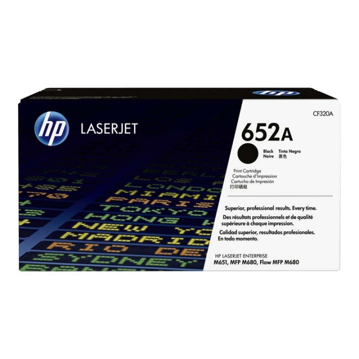 HP CF320A Preto Toner Original - 652A