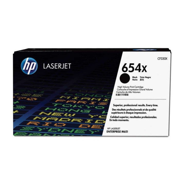 HP CF330X Preto Toner Original - 654X